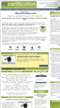 Mobile Screenshot of hrcertification.com